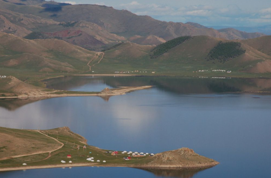 Shireet Tsagaan Lake, Arkhangai Province, Mongolia